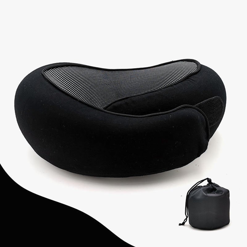 Memory Foam Neck Pillow – Ergonomic Travel & Desk Support for Neck Pain