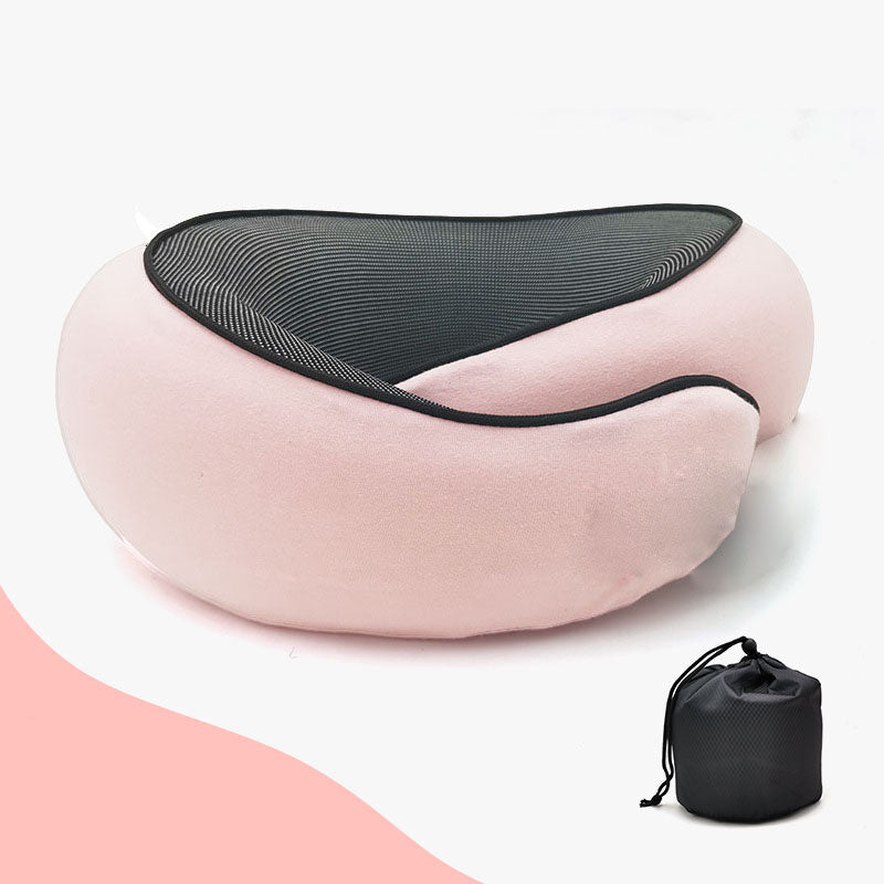 Memory Foam Neck Pillow – Ergonomic Travel & Desk Support for Neck Pain