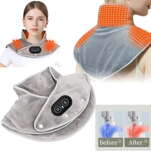 Electric Heating Shoulder Pad – Moist Heat Therapy for Neck & Shoulder Pain