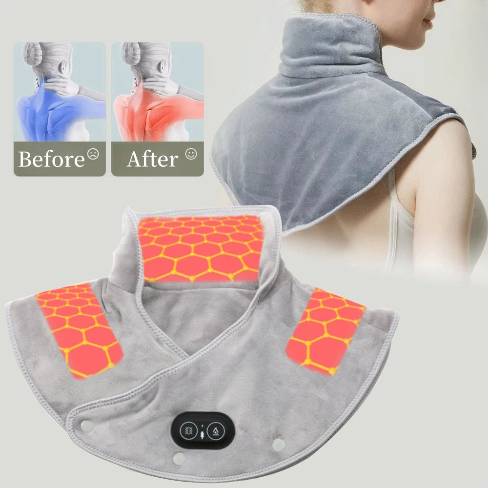 Electric Heating Shoulder Pad – Moist Heat Therapy for Neck & Shoulder Pain