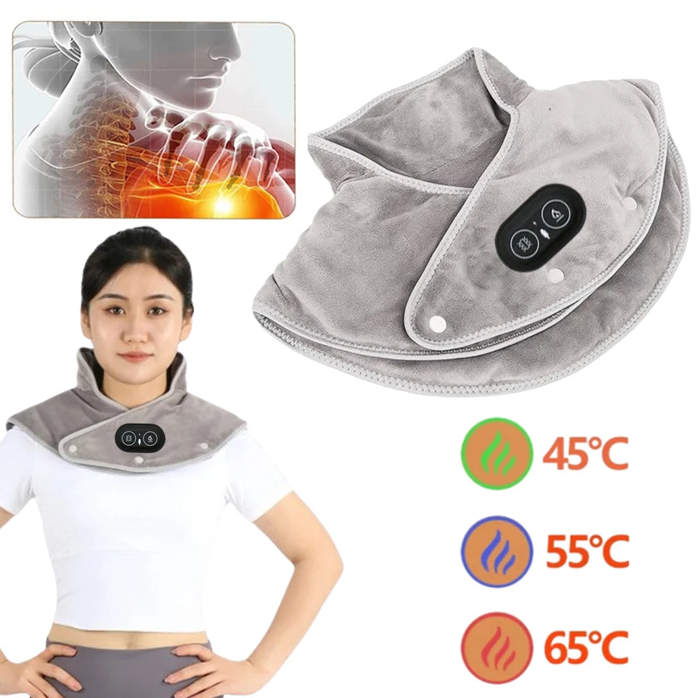 Electric Heating Shoulder Pad – Moist Heat Therapy for Neck & Shoulder Pain