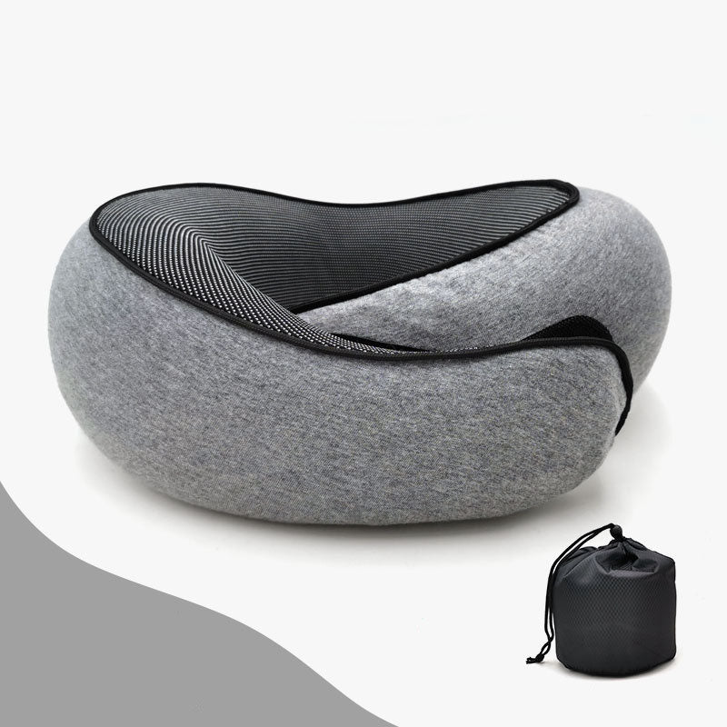 Memory Foam Neck Pillow – Ergonomic Travel & Desk Support for Neck Pain