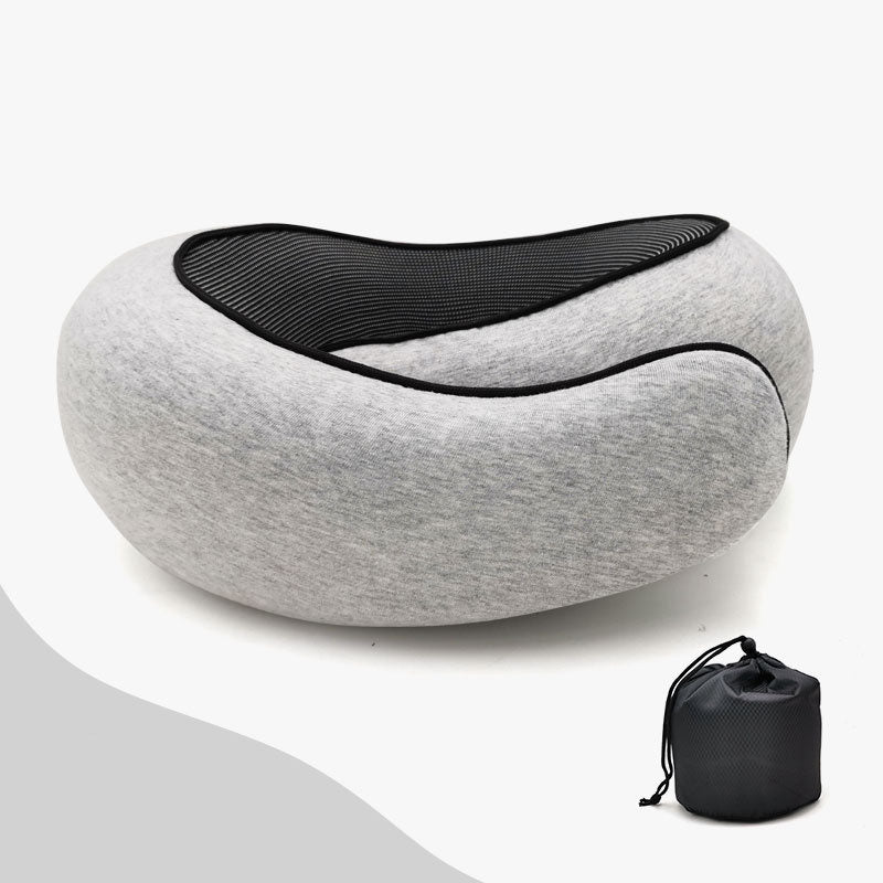 Memory Foam Neck Pillow – Ergonomic Travel & Desk Support for Neck Pain
